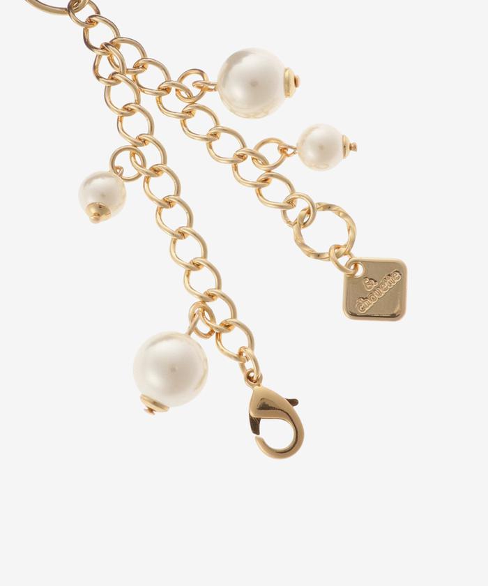 極美品Dior ゴールド ロゴチャーム セット 保管袋・リボン付き！ ディオール / Dior LADY DIOR MYABCDIOR スモール ホワイト