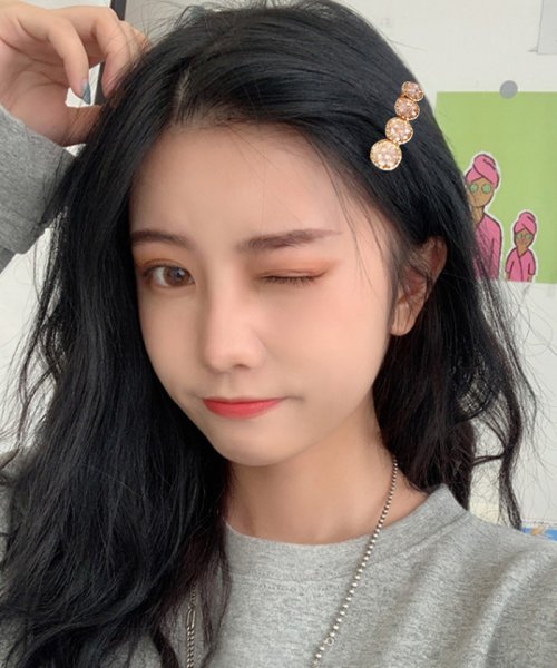 セール ヘアピン ヘアアクセサリー ヘア留め 髪飾り 前髪 サイド髪 小物 おしゃれ お洒落 レディース 可愛い かわいい 綺麗 キレイ シンプル 韓国 ショッピングゴー Shoppinggo D Fashion