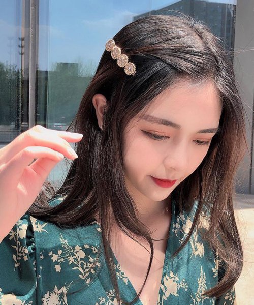 セール30 Off ヘアピン ヘアアクセサリー ヘア留め 髪飾り 前髪 サイド髪 小物 おしゃれ お洒落 レディース 可愛い かわいい 綺麗 キレイ シンプル 韓国 ショッピングゴー Shoppinggo D Fashion