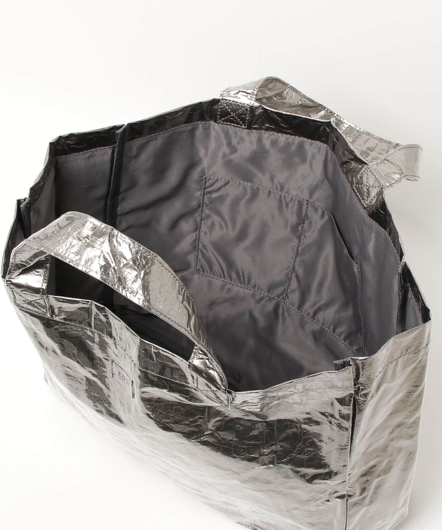 まとめ) TANOSEE 不織布バッグ 中 ヨコ320×タテ450×マチ幅120mm スカイブルー 1パック（10枚） 〔×10セット〕()  その他事務用品