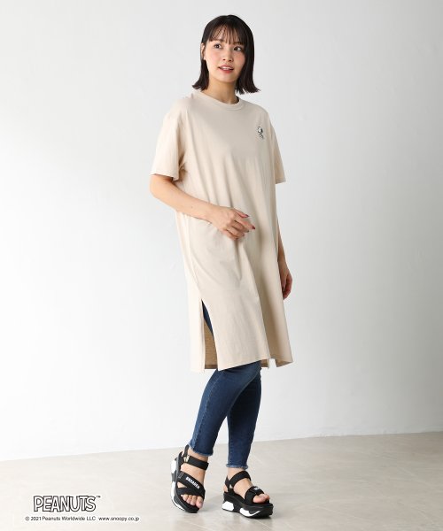 スヌーピーワンピース ハニーズ Honeys D Fashion スヌーピーワンピース ハニーズ Honeys D Fashion