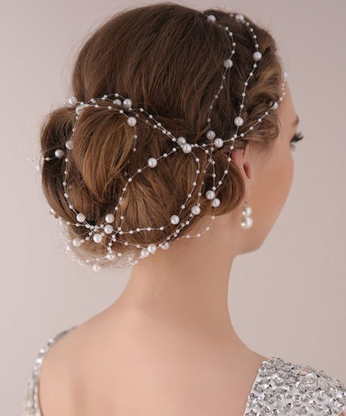 セール30 Off ヘアアクセサリー パール子供 ダンス 編み込み かわいい 髪飾り 上品 パーティー飾りヘアアレンジ レディース キッズ 子供用 ショッピングゴー Shoppinggo D Fashion