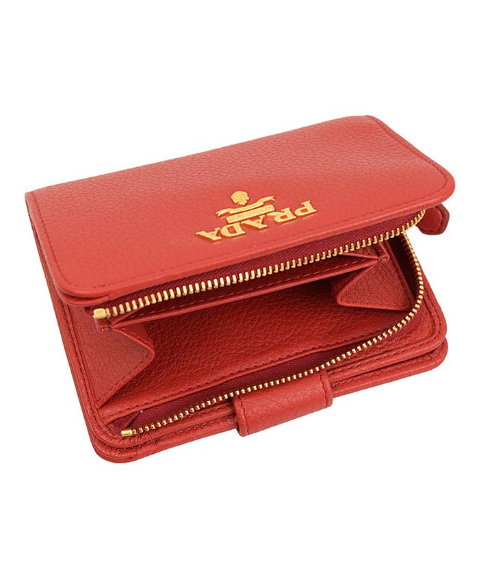 プラダ PRADA 【PRADA(プラダ)】PRADA プラダ 二つ折り財布 プラダ PRADA 【PRADA(プラダ)】PRADA プラダ 二つ折り財布