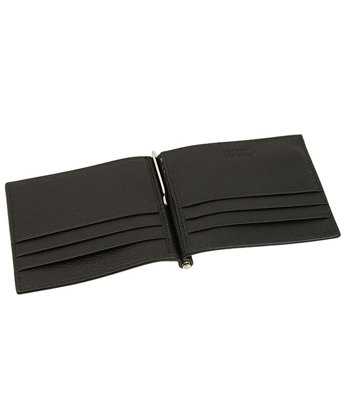 Black/hibiscus Saffiano Leather Card Holder | PRADA