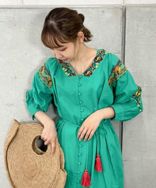 セール メキシカン刺繍2wayワンピース フレディレピ Fredy Repit D Fashion セール メキシカン刺繍2wayワンピース フレディレピ Fredy Repit D Fashion