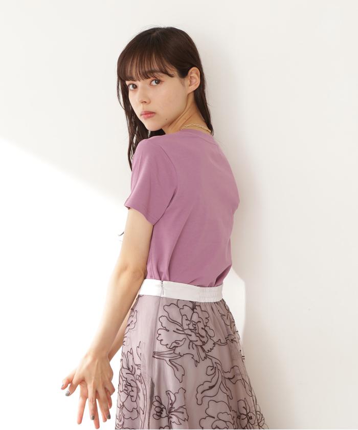 刺繍ロゴTシャツ(503973768) | ジル バイ ジル スチュアート
