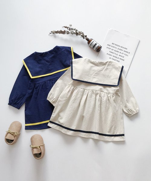 Aimoha Kids 新作 かわいいセーラー服風ワンピース Aimoha アイモハ Aimoha D Fashion Aimoha Kids 新作 かわいいセーラー服風ワンピース Aimoha アイモハ Aimoha D Fashion