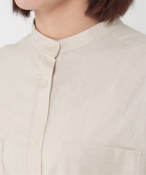 お手入れ簡単リネンシャツワンピ エルビーシー Lbc D Fashion