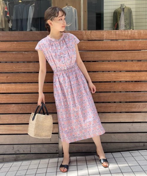 セール 50 Off ウエストギャザー リバティプリントワンピース フレディエミュ Fredy Emue D Fashion セール 50 Off ウエストギャザー リバティプリントワンピース フレディエミュ Fredy Emue D Fashion