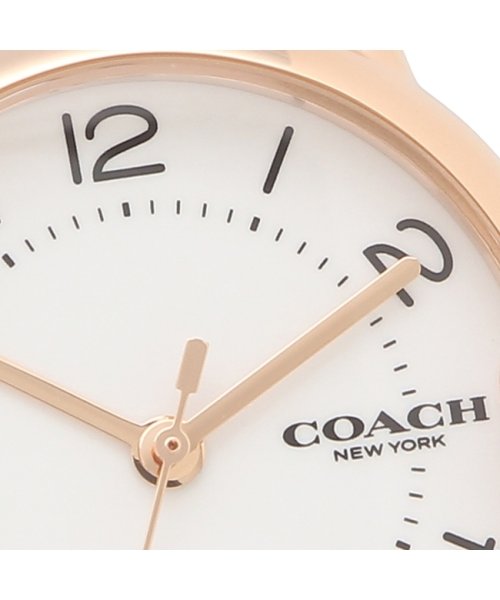 コーチ 時計 レディース アーデン 28mm クォーツ ホワイト ピンクゴールド Coach コーチ Coach D Fashion コーチ 時計 レディース アーデン 28mm クォーツ ホワイト ピンクゴールド Coach コーチ Coach D Fashion