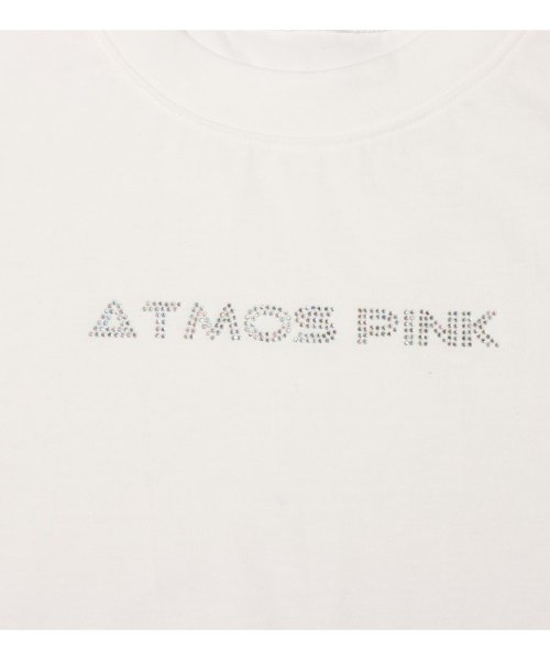 アトモスピンク アトモスピンク ロゴ ラインストーン チビT(504023423) atmos pink(atmos pink) d  fashion