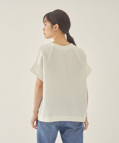 Emmel Refines エメル リファインズ Em Hw 2way ジップ ブラウス ウォッシャブル エメル リファインズ Emmel Refines D Fashion