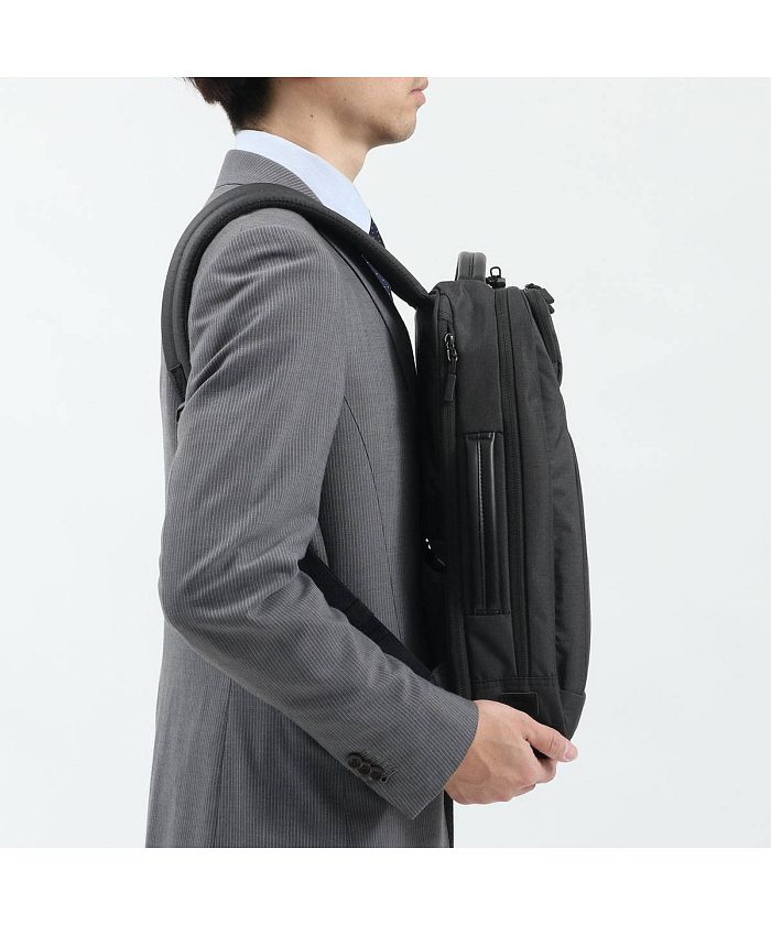 エース ace. エースジーン ビジネスバッグ ace.GENE フロンパック2 FRONPAC2 ビジネスリュック 前持ち 薄マチ 通勤 B4  12L 抗菌 (504028841) | エースジーン(ACEGENE) - d fashion