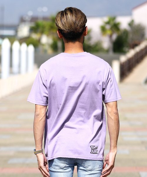 トムとジェリーtシャツ Tシャツ メンズ おしゃれ ティーシャツ 半袖 カットソー トップス クルーネック ジギーズショップ Jiggys Shop D Fashion