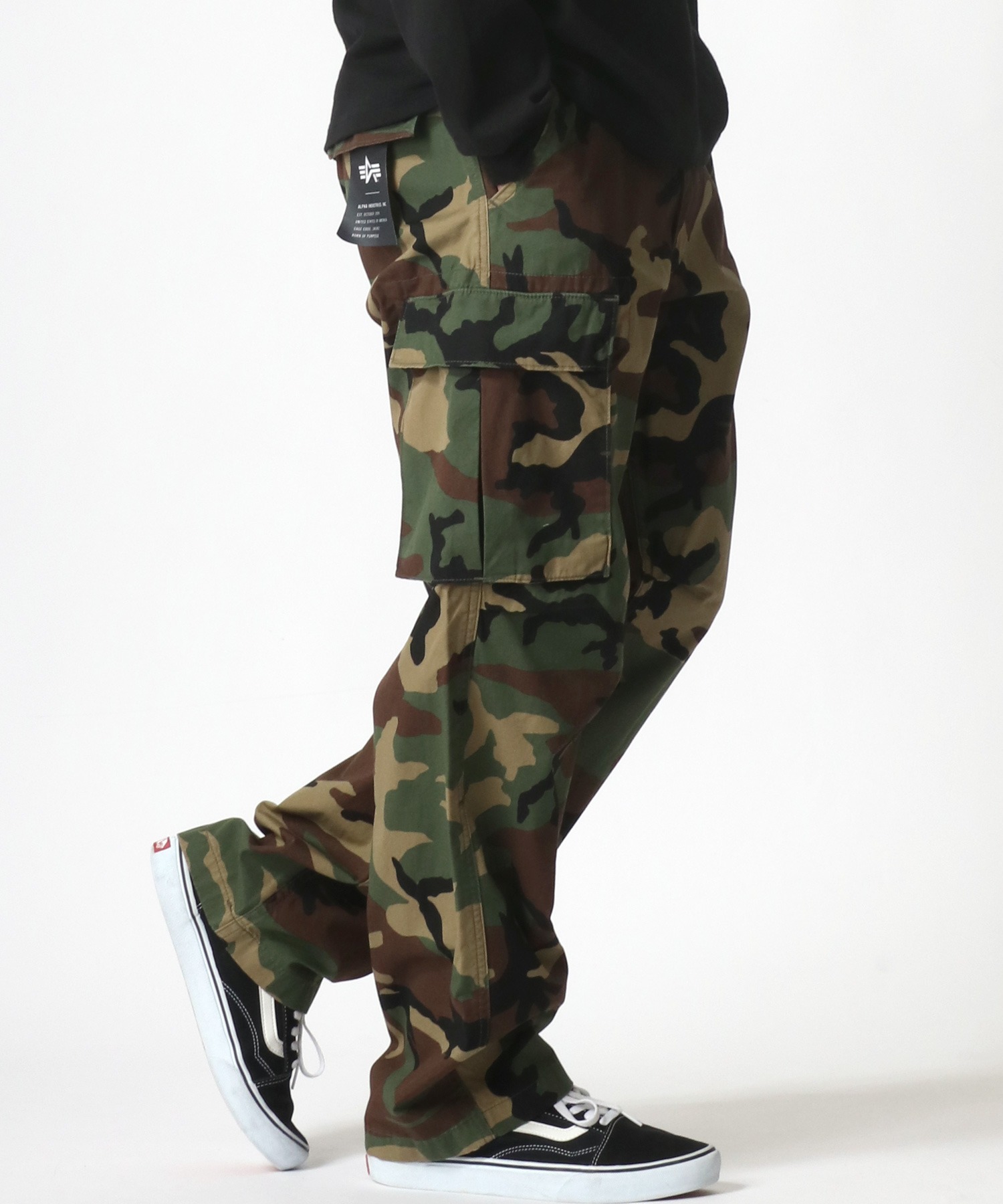 Lazar】ALPHA INDUSTRIES/アルファインダストリーズ CAMO CARGO
