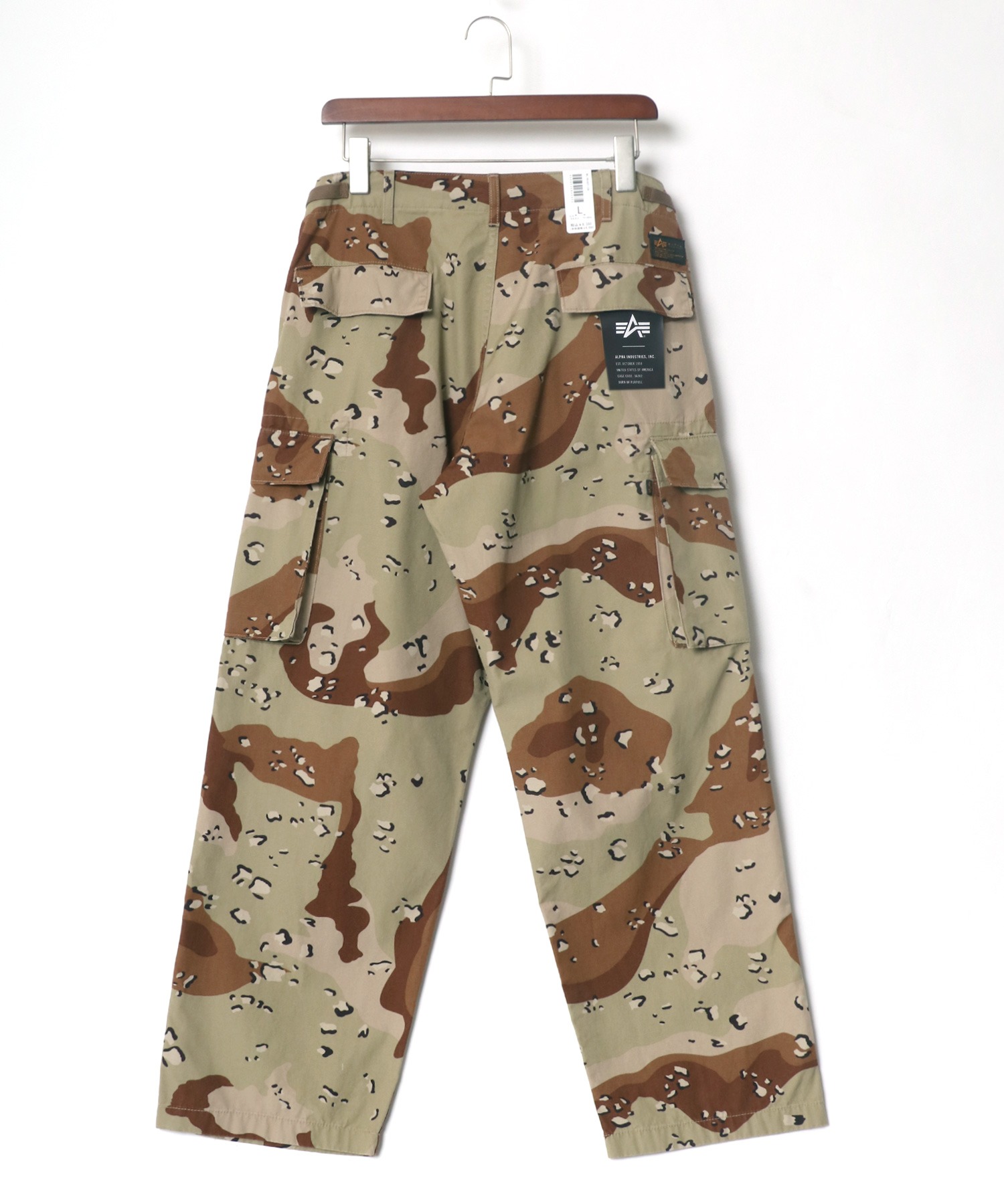 Lazar】ALPHA INDUSTRIES/アルファインダストリーズ CAMO CARGO