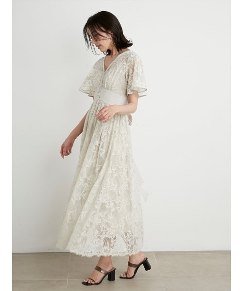 スイッチングレースドレス スナイデル Snidel D Fashion