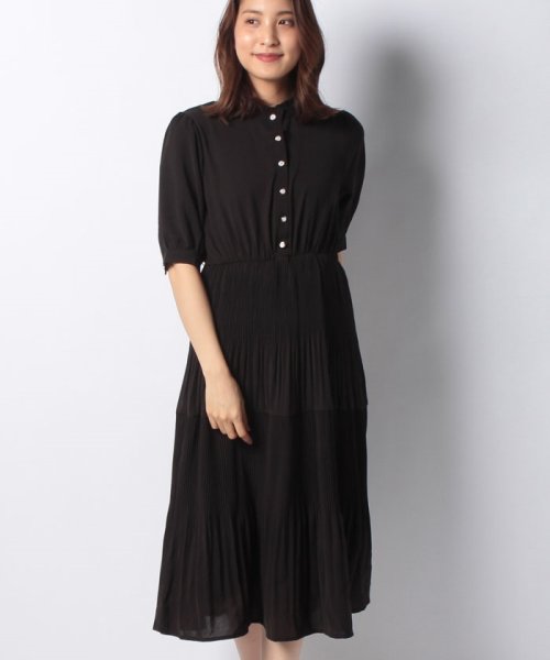 セール ティアード消しプリーツワンピース オリーブデオリーブ Olive Des Olive D Fashion