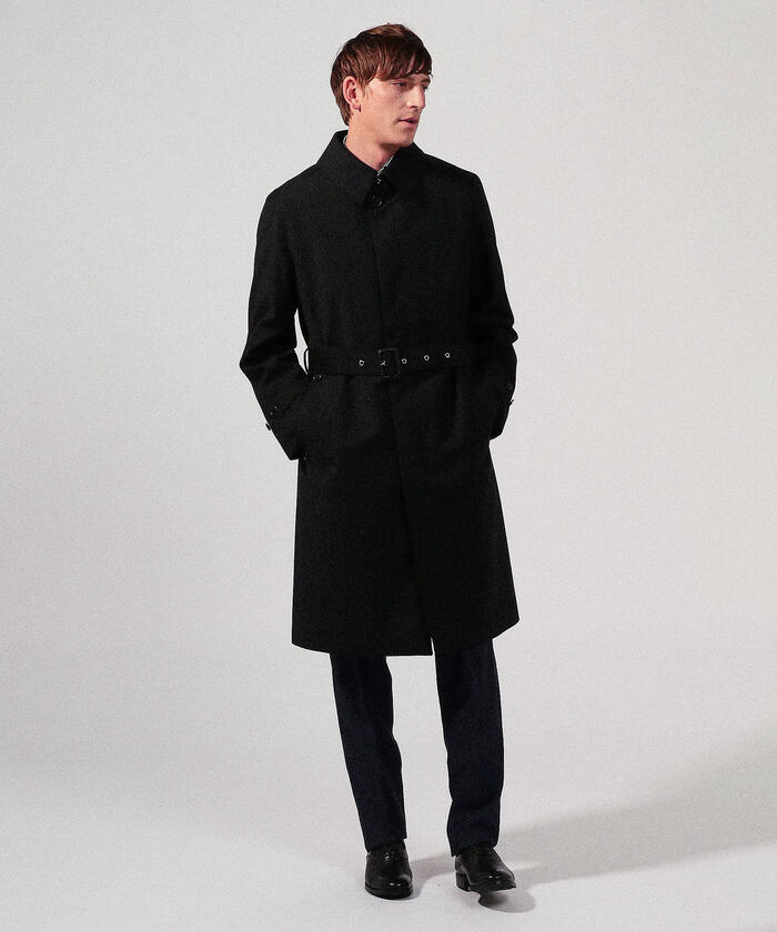セール】MACKINTOSH DOWNFIELD ウール ベルデッドトレンチコート