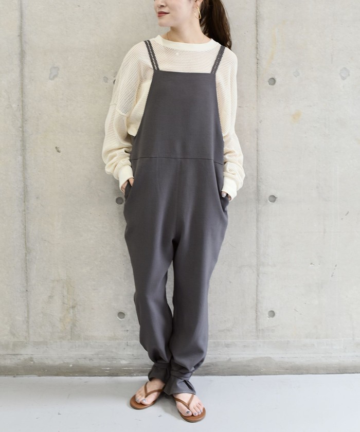 セール 60%OFF】Wai+:ダブルストラップサロペット◇(504036439