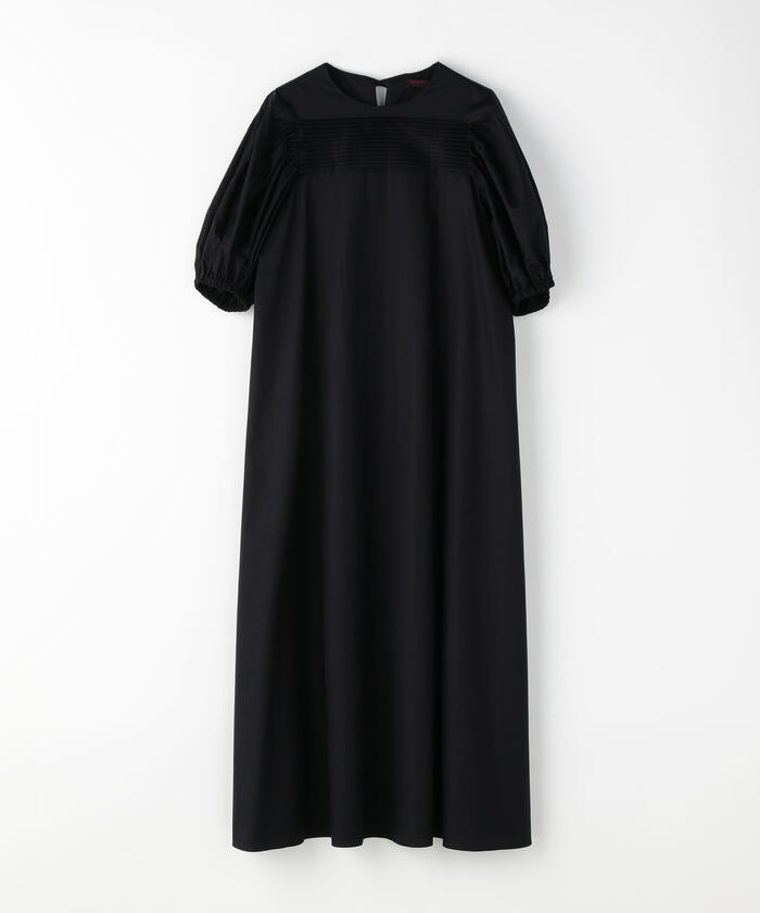 【逸品】 セール 30%OFF】コットンドッピオタイプライター パフスリーブ ワンピース