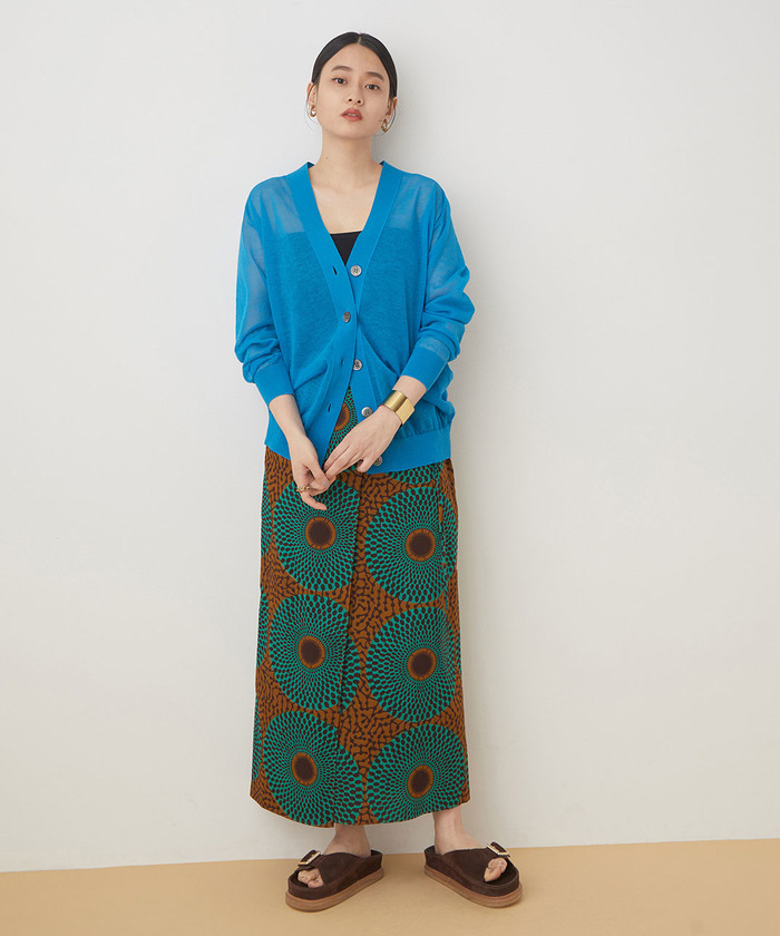 セール 50%OFF】アフリカンプリントスカート(504038766