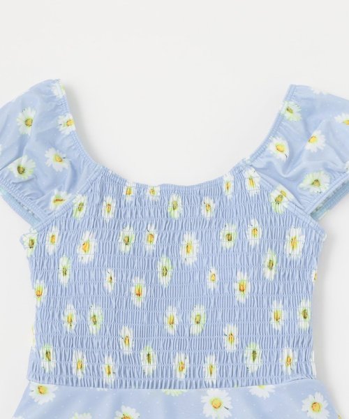 セール ジュニア スイムワンピース シュシュ デイジー グリーンレーベルリラクシング キッズ Green Label Relaxing Kids D Fashion セール ジュニア スイムワンピース シュシュ デイジー グリーンレーベルリラクシング キッズ Green Label Relaxing Kids D Fashion