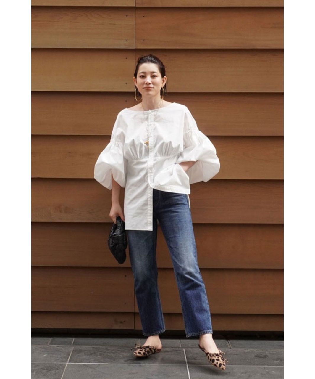 エトレトウキョウ ETRE' TOKYO バックカシュクールブラウス （NAVY） バックカシュクールブラウス(504039656) | エトレトウキョウ