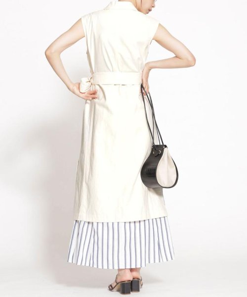 セール ヘンプジレワンピース ノースリーブ ナノ ユニバース Nano Universe D Fashion