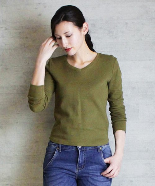 セール Off ワッフルvネック長袖tシャツ ロングスリーブカットソー ロンt ブイネック Vネックtシャツ 春コーデ レディース カジュアル 綿 ビッグサイズ インナーシャ アットワン Atone D Fashion セール Off ワッフルvネック長袖tシャツ ロングスリーブカットソー ロンt ブイネック Vネックtシャツ 春コーデ レディース カジュアル 綿 ビッグサイズ インナーシャ アットワン Atone D Fashion