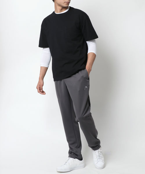 HEADのジャージ パンツ Amazon | HEAD(ヘッド)前ファスナー付き 抗菌消臭・吸汗速乾
