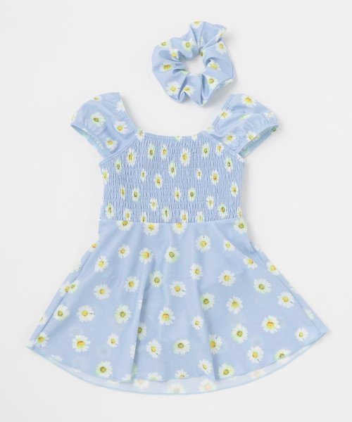 キッズ スイムワンピース シュシュ デイジー グリーンレーベルリラクシング キッズ Green Label Relaxing Kids D Fashion