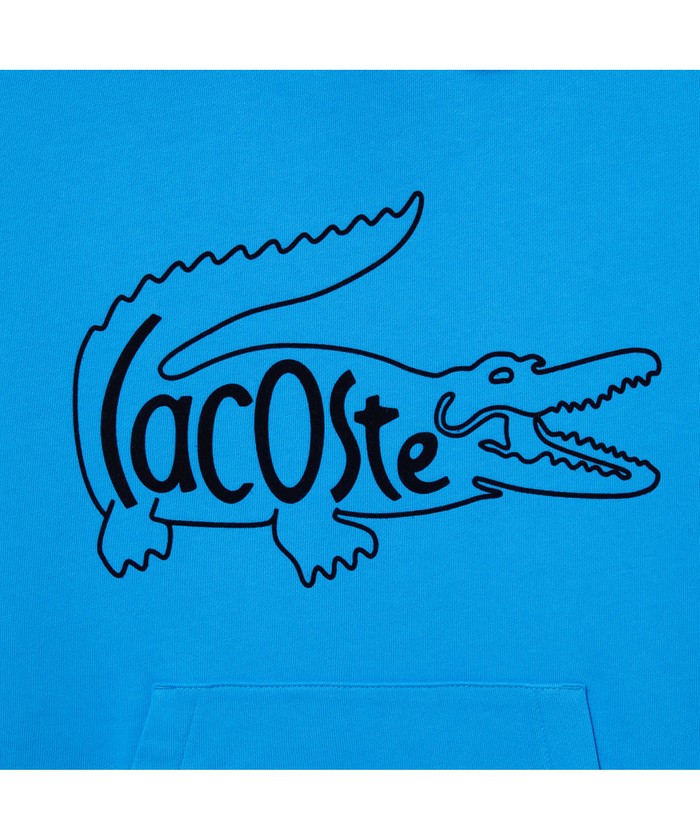 セール 50%OFF】ラコステ LACOSTE クロコロゴプリントスウェット