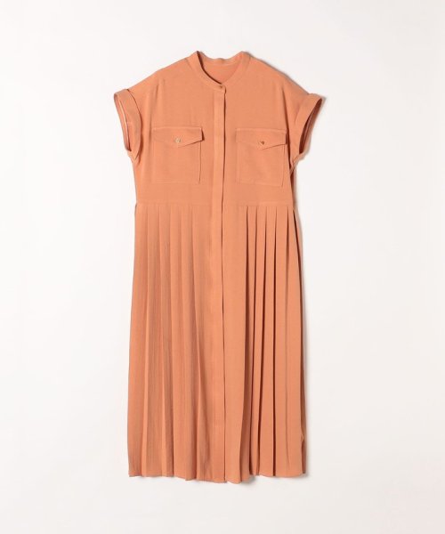 Ships Any ジョーゼット プリーツ シャツ ワンピース ウォッシャブル シップス エニィ ウィメンズ Ships Any Womens D Fashion