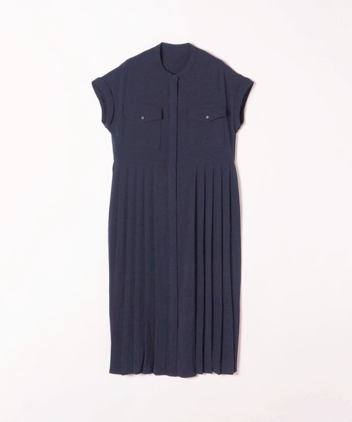 Ships Any ジョーゼット プリーツ シャツ ワンピース ウォッシャブル シップス エニィ ウィメンズ Ships Any Womens D Fashion