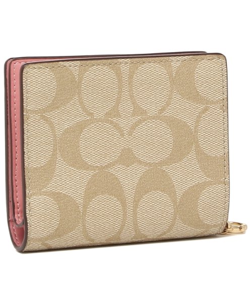 コーチ アウトレット 二つ折り財布 Signature ミニ財布 ベージュ ピンク レディース Coach C3309 Imsdj コーチ Coach D Fashion コーチ アウトレット 二つ折り財布 Signature ミニ財布 ベージュ ピンク レディース Coach C3309 Imsdj コーチ Coach D Fashion