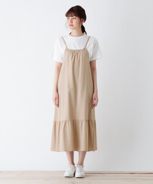 S L 麻調キャミワンピースセット シューラルー キューティーブロンド Shoo La Rue Cutie Blonde D Fashion