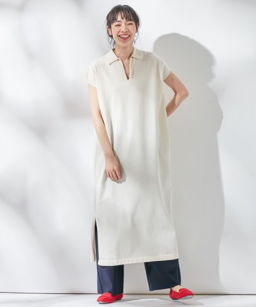 セール 東原亜希さん着用 Kmkk パールディティール ニットワンピース Kk24 組曲 Kumikyoku D Fashion