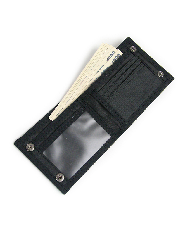 極美品❗️ PORTER ポーター　タンカーウォレット　三つ折り財布　ブラック黒 パ*ダ様 【美品級】ポーター タンカー 三つ折りウォレット