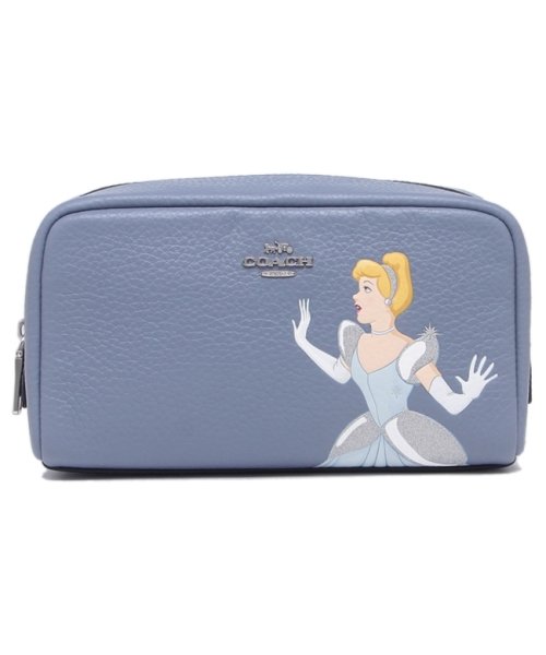 コーチ アウトレット コスメケース ポーチ ディズニー コラボ シンデレラ ブルー レディース Coach C1875 Svew コーチ Coach D Fashion コーチ アウトレット コスメケース ポーチ ディズニー コラボ シンデレラ ブルー レディース Coach C1875 Svew コーチ Coach D Fashion