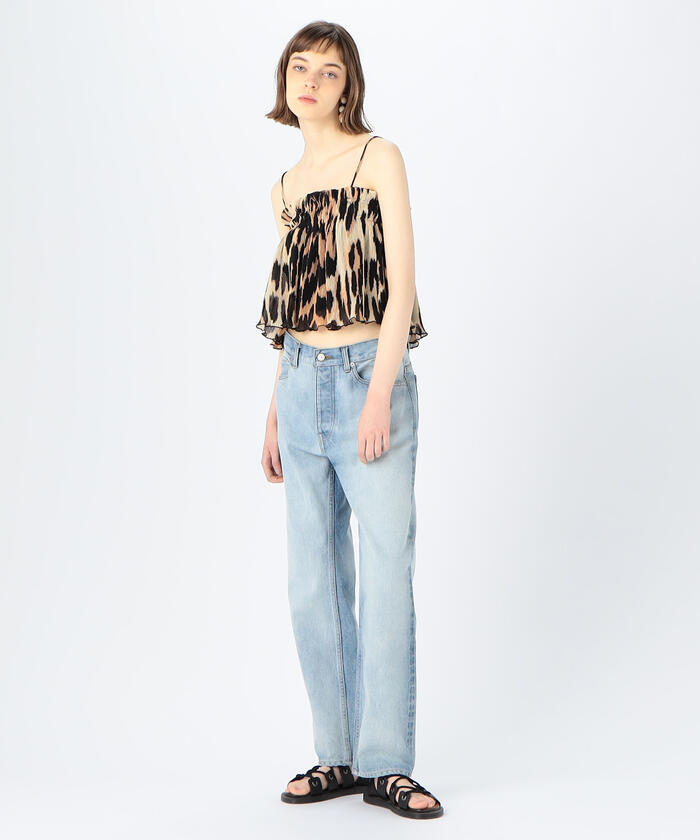 クーポン】【セール 20%OFF】GANNI ポリエステルジョーゼット