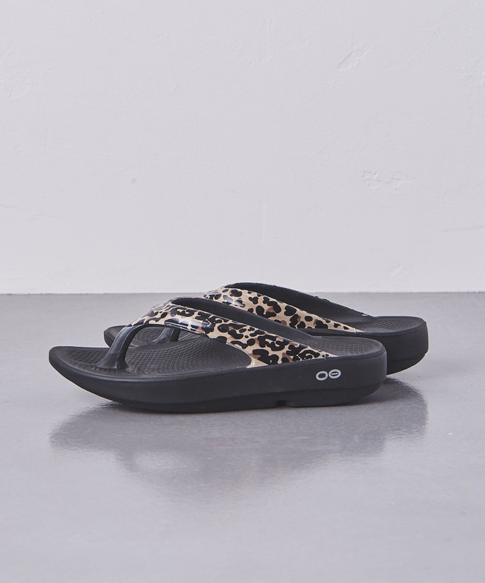 シューズ・サンダルその他 [OOFOS] OOCLOOG LUXE LEOPARD 楽天市場】ウーフォス サンダル OOFOS レディース OOCLOOG LUXE