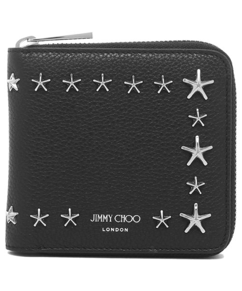 セール ジミーチュウ 二つ折り財布 ローレンス ブラック メンズ Jimmy Choo Lawrenceuuf ジミーチュウ Jimmy Choo D Fashion