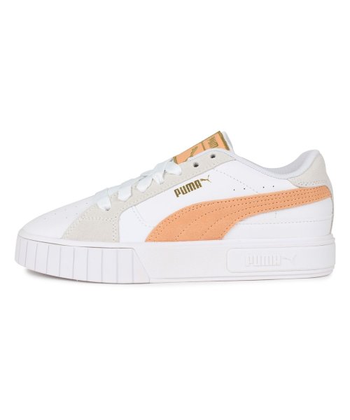 プーマ Puma カリ スニーカー レディース 厚底 Cali Star Mix ホワイト 白 3802 01 プーマ Puma D Fashion プーマ Puma カリ スニーカー レディース 厚底 Cali Star Mix ホワイト 白 3802 01 プーマ Puma D Fashion