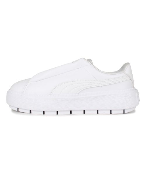 プーマ Puma バスケット プラットフォーム トレース ライト スリップオン スニーカー スリッポン レディース 厚底 Basket Platform Tra プーマ Puma D Fashion