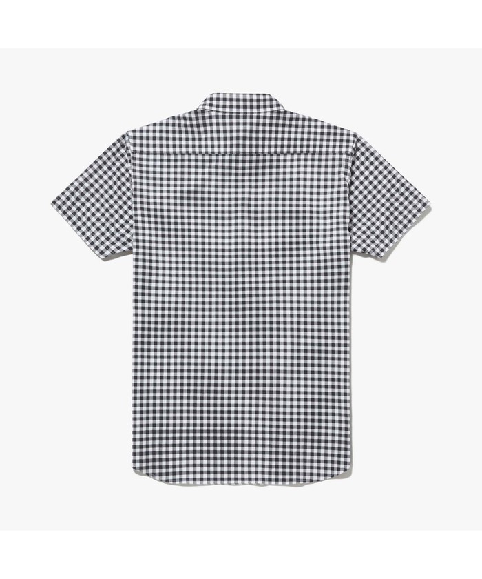 ギンガムチェック半袖ビジネスシャツ | ラコステ(LACOSTE