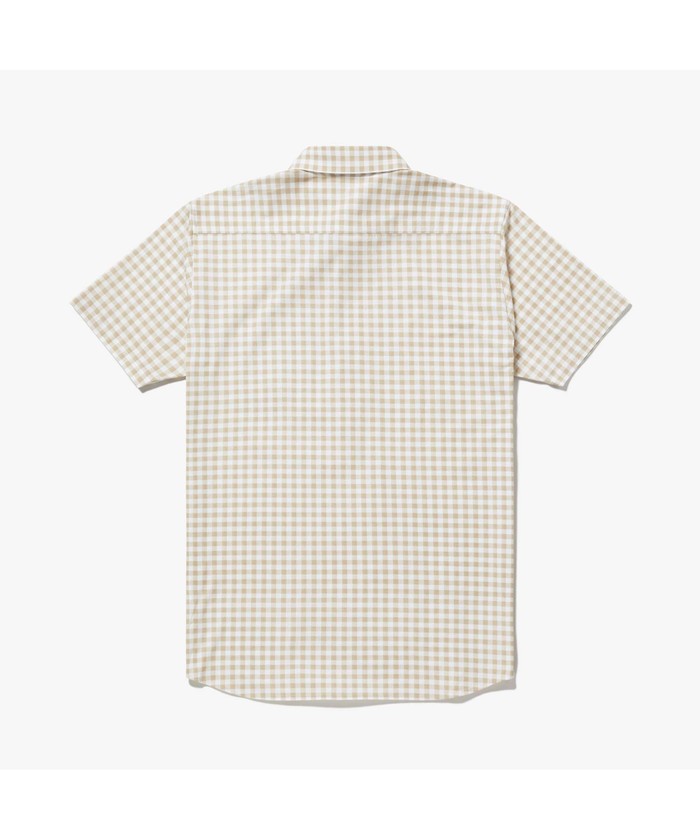 ギンガムチェック半袖ビジネスシャツ | ラコステ(LACOSTE