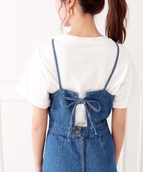セール50 Off デニムタイトキャミワンピース チル Chille D Fashion