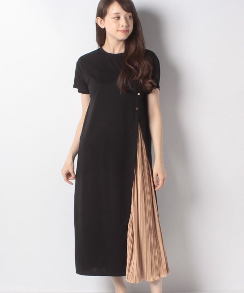セール55 Off イージーケア ボタン付きスリットプリーツワンピース ブージュルード Bou Jeloud D Fashion セール55 Off イージーケア ボタン付きスリットプリーツワンピース ブージュルード Bou Jeloud D Fashion