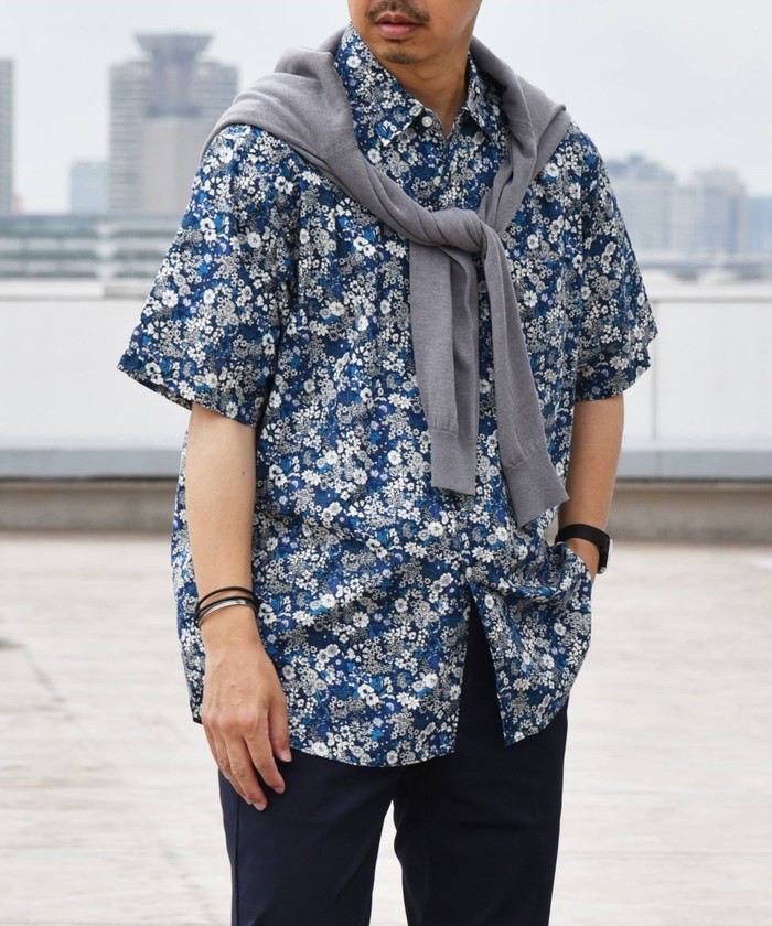 クーポン】【セール 30%OFF】SHIPS any: RELAX 小花柄